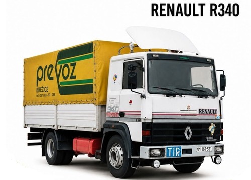 Modellino camion renault r340 - camion,
