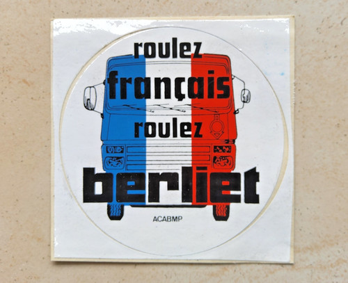 Adesivo renault berliet saviem - berliet,
